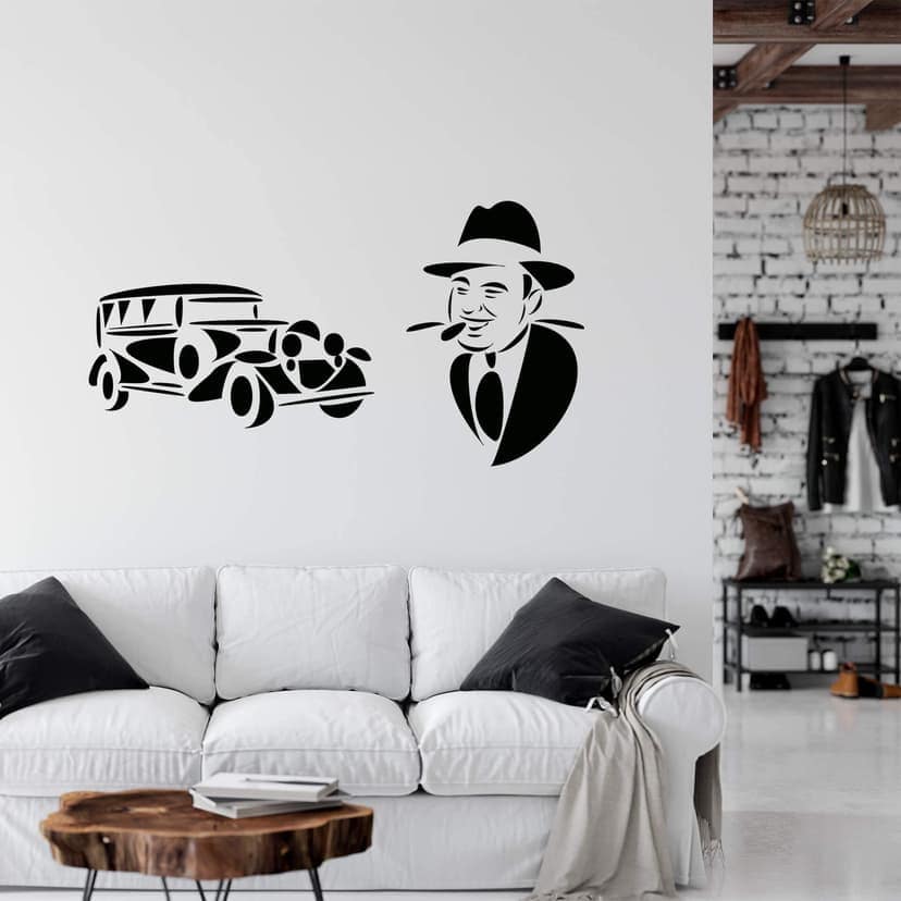 Adesivo murale - Al Capone