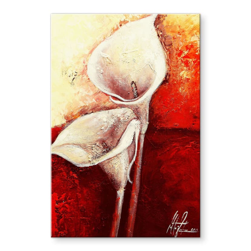 Quadro in vetro acrilico Fedrau - Callas