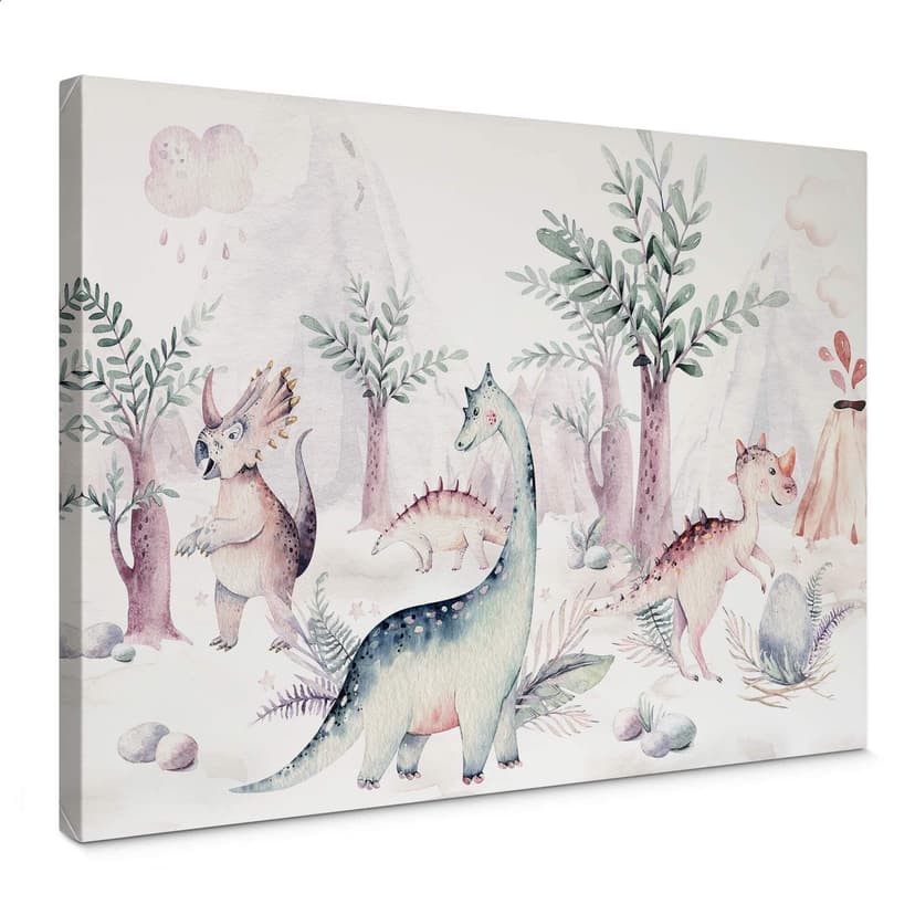 Stampa su tela Kvilis - Dinosauri