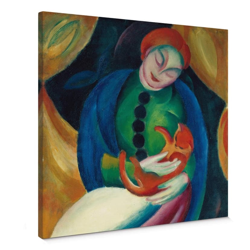 Marc - Ragazza con gatto II