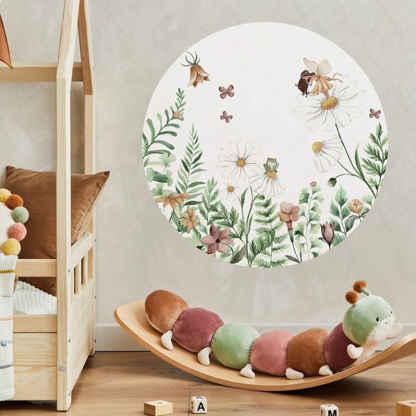 Adesivo murale Kikki Belle - Giardino delle fate