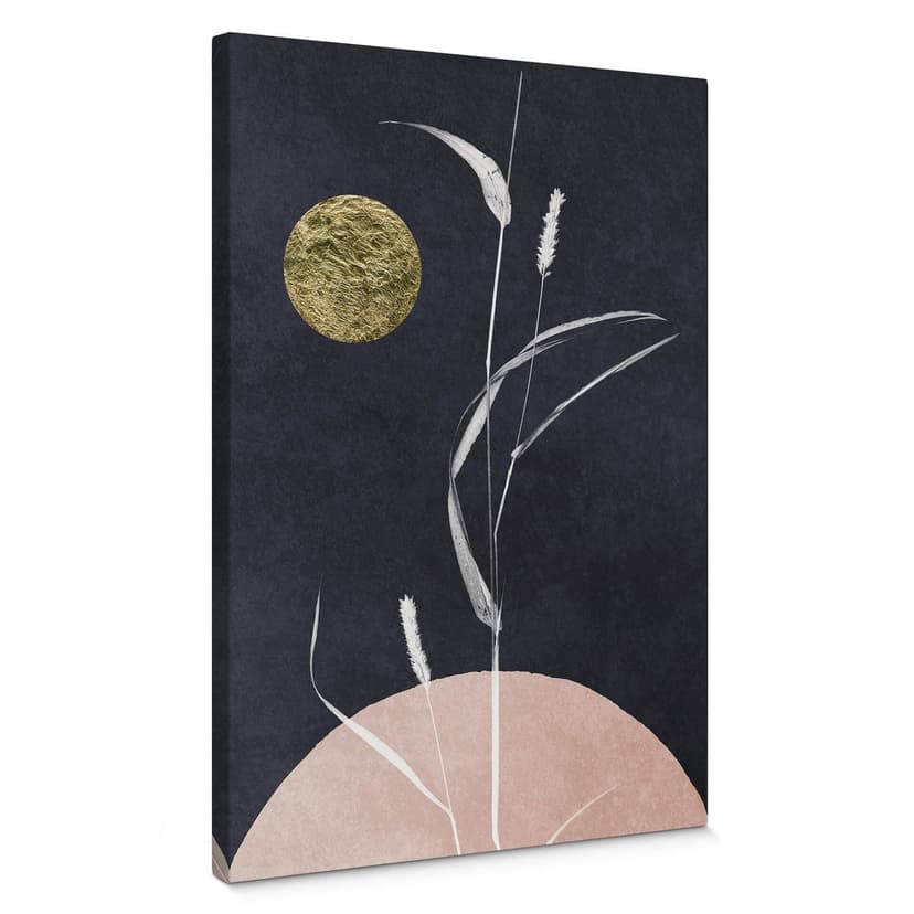 Stampa su tela Kubistika - Luna piena