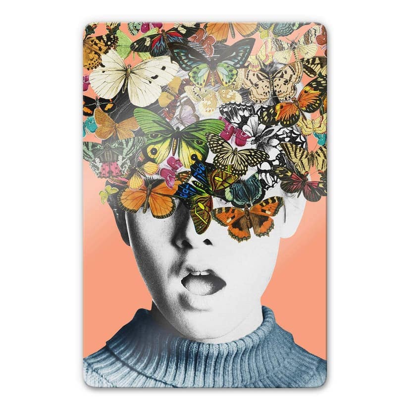 Stampa su vetro Frida Floral Studio - Twiggy Surprise