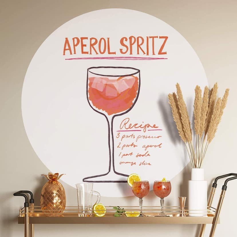 Adesivo murale cucina - Fritsch - Aperol Spritz - Rotondo