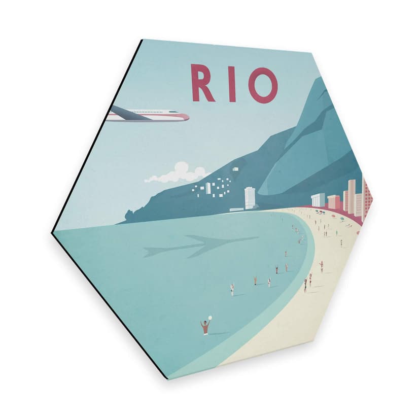 Esagoni Alu- dibond Rivers - Rio de Janeiro
