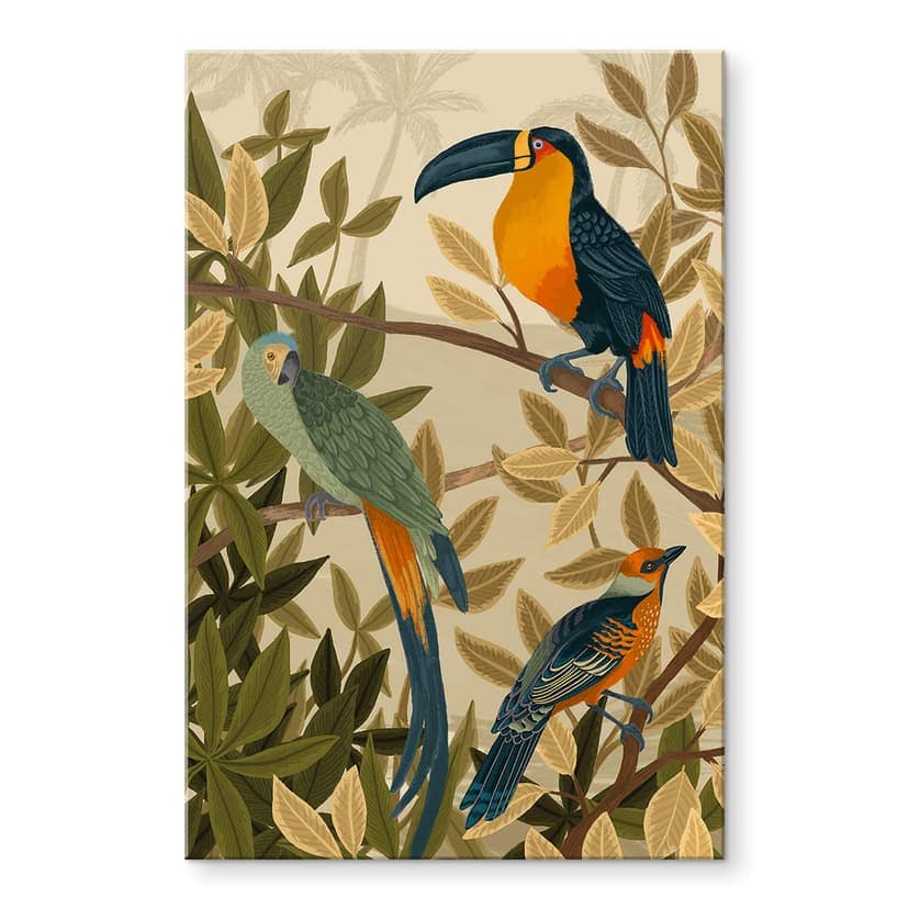 Stampa su vetro acrilico Natura - Goed Blauw - Paradiso