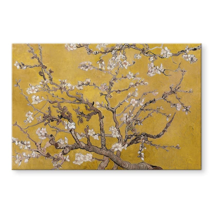 Stampa su vetro acrilico van Gogh - Mnadorlo in fiore