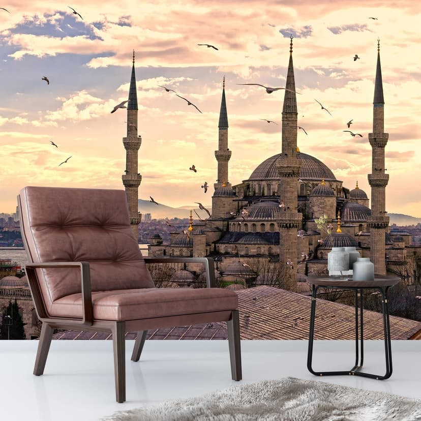 Fotomurale Moschea Blu