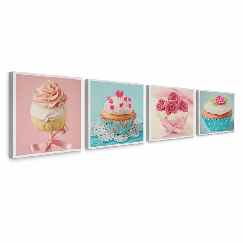 Composizione di pasticcini (4 parti)