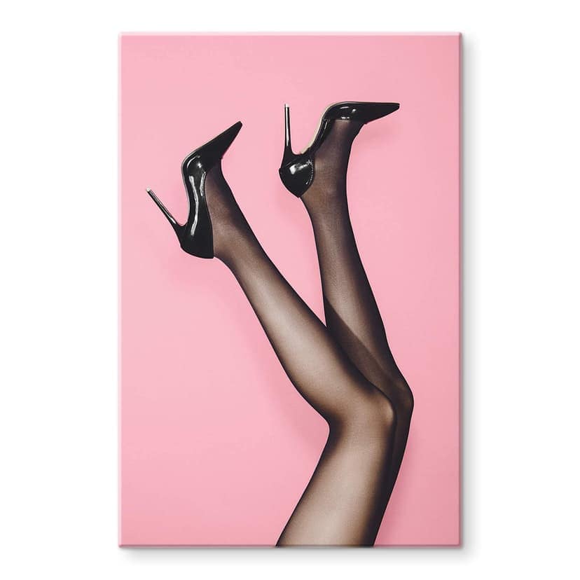 Glasbild 1x Studio - Heels