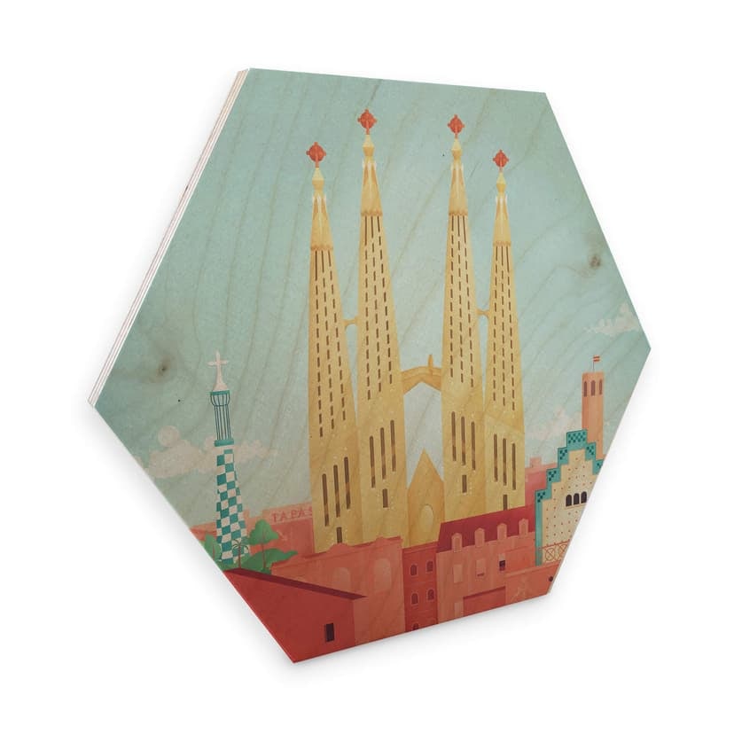 Esagoni in legno Rivers - Barcellona