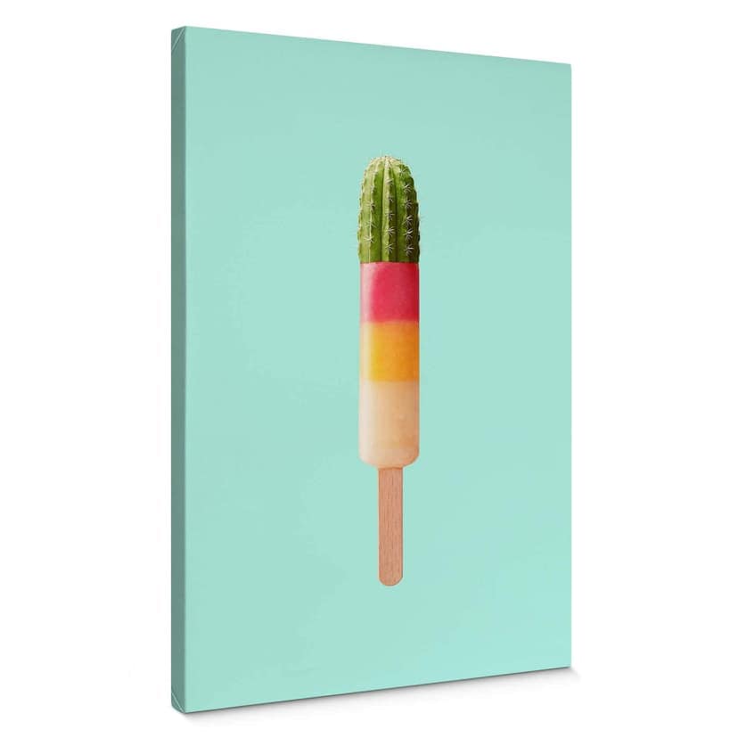 Stampa su tela Loose - Ice cactus