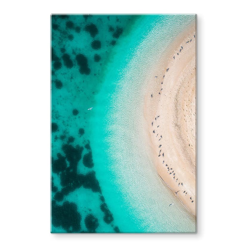 Glasbild Alnomas - Heißer Sommer
