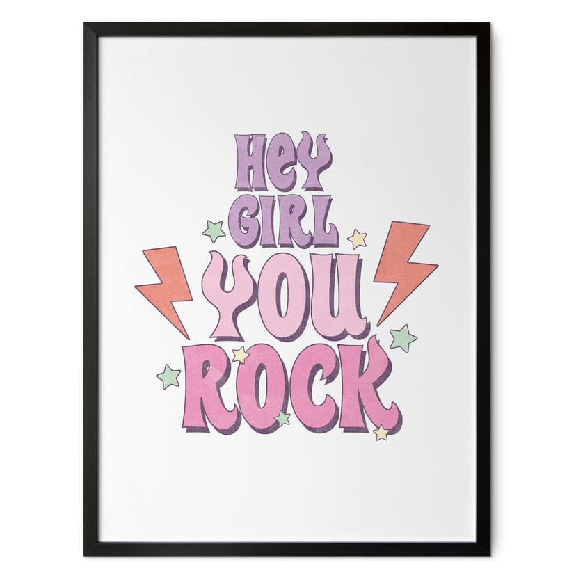 Poster Ehi, ragazza, sei fantastica!