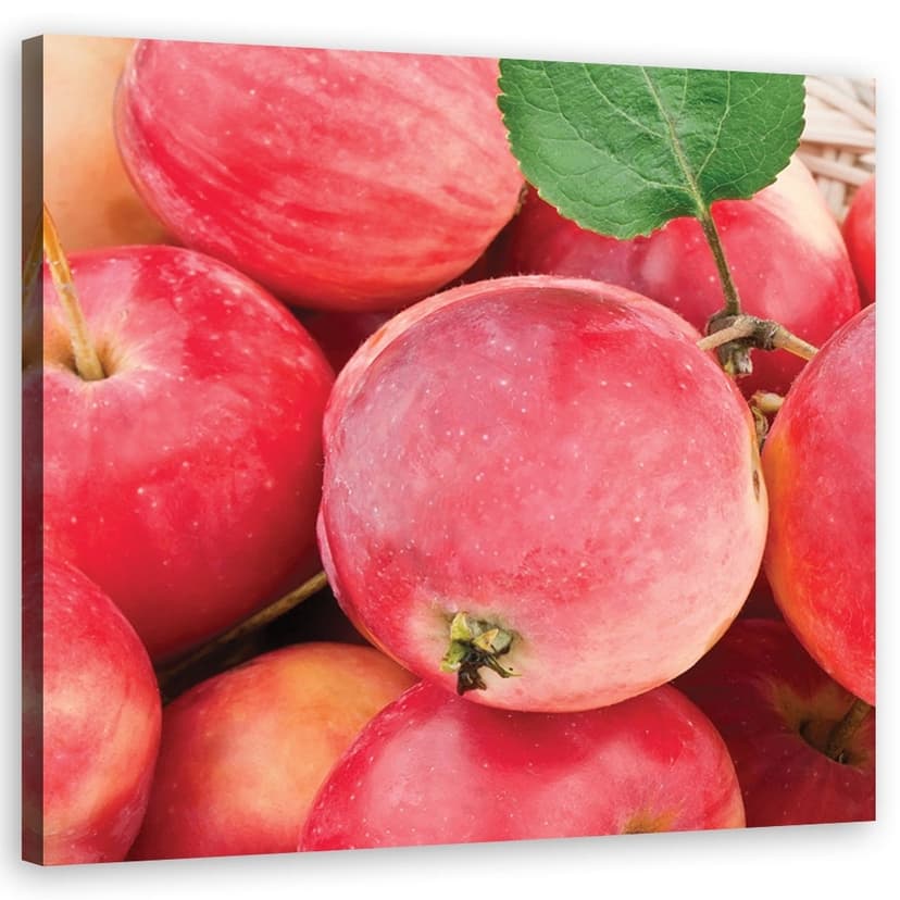 Stampe su tela, Macro - frutta mela