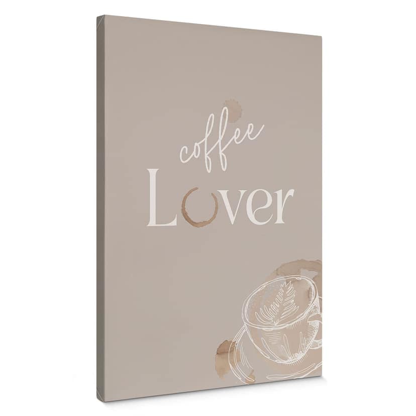 Stampa su tela Coffee Lover