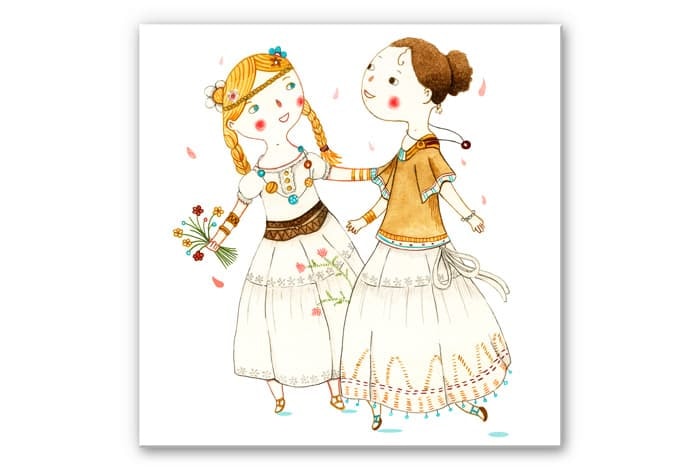 Stampa su Forex Loske - Ragazze hippy