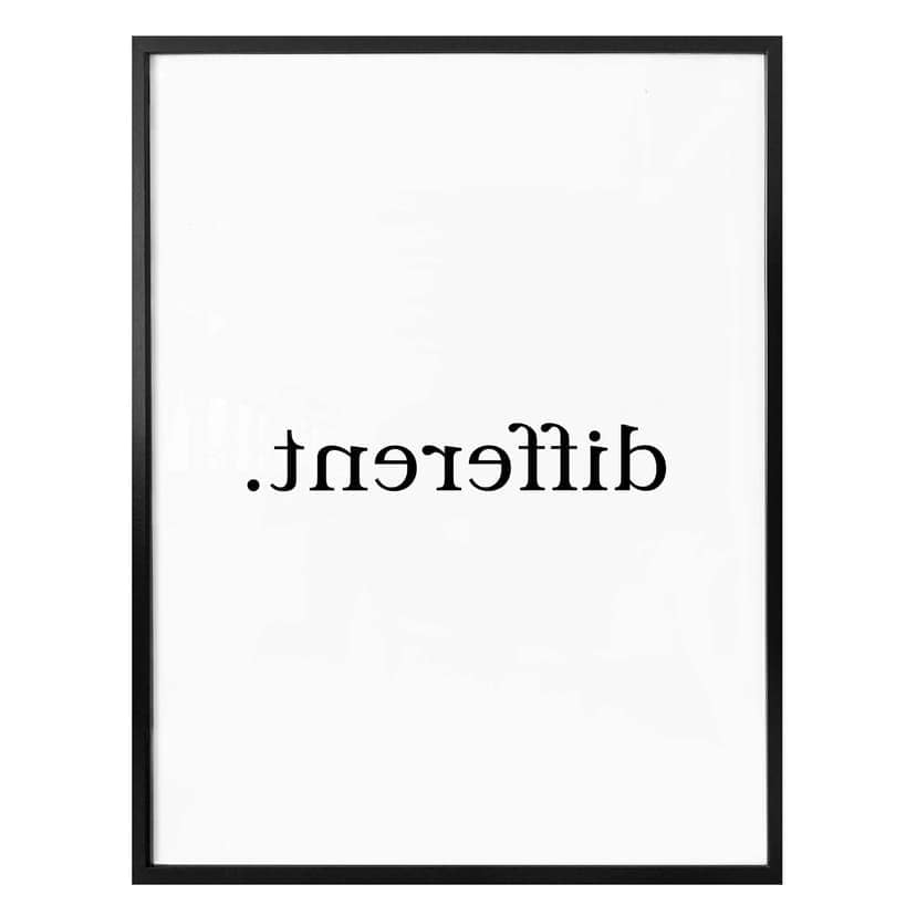 Poster - Different