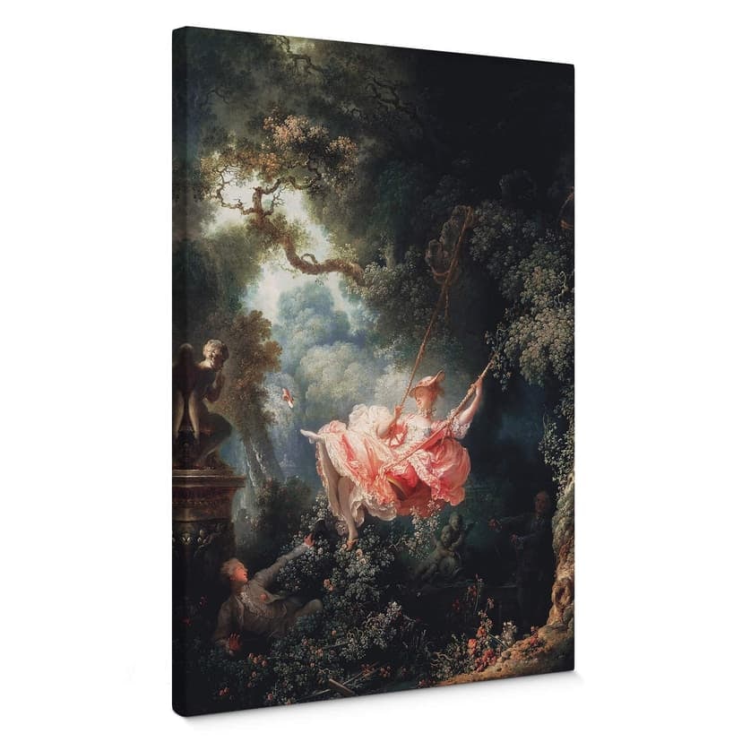 Stampa su tela Fragonard - Altalena
