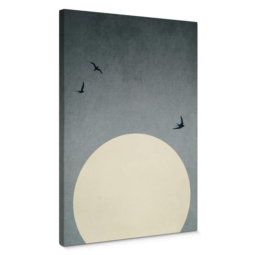 Stampa su tela Kubistika - La notte