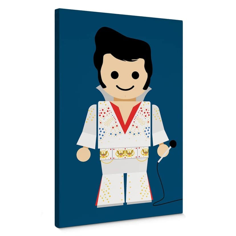 Stampa su tela Gomes - Elvis
