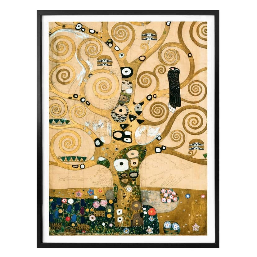 Poster Klimt - L'albero della vita
