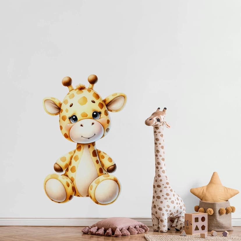 Aesivo murale Piccola giraffa - Magnusson