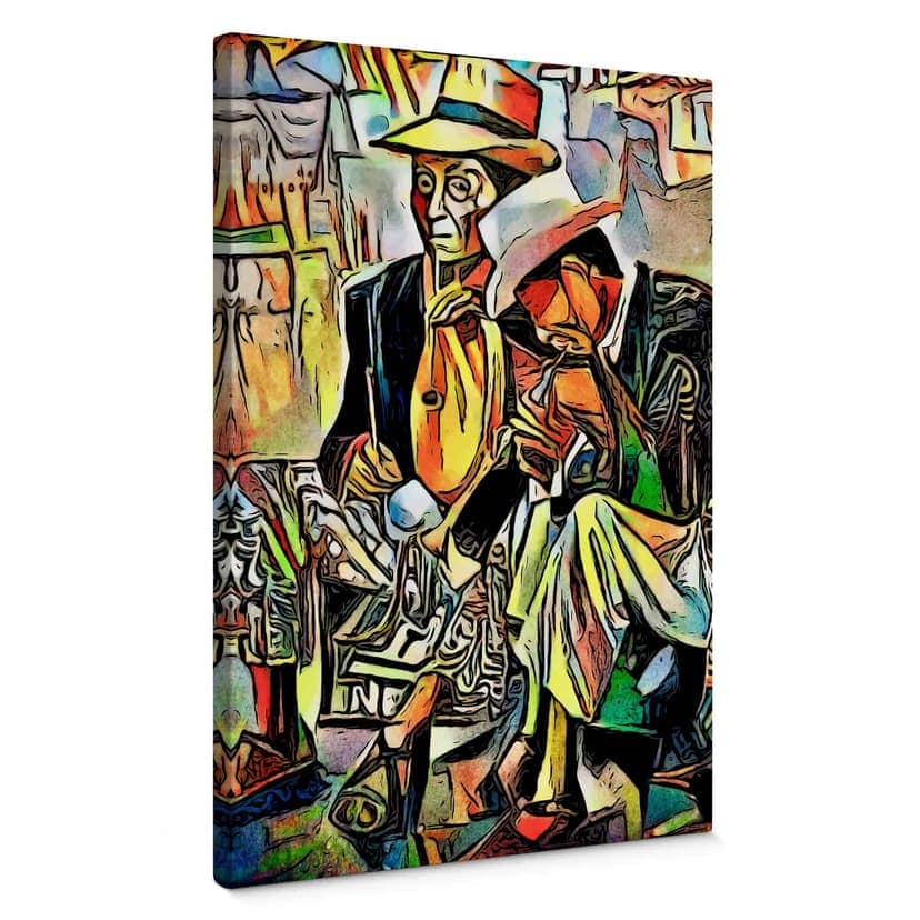 Stampa su tela Zamart - Musicisti