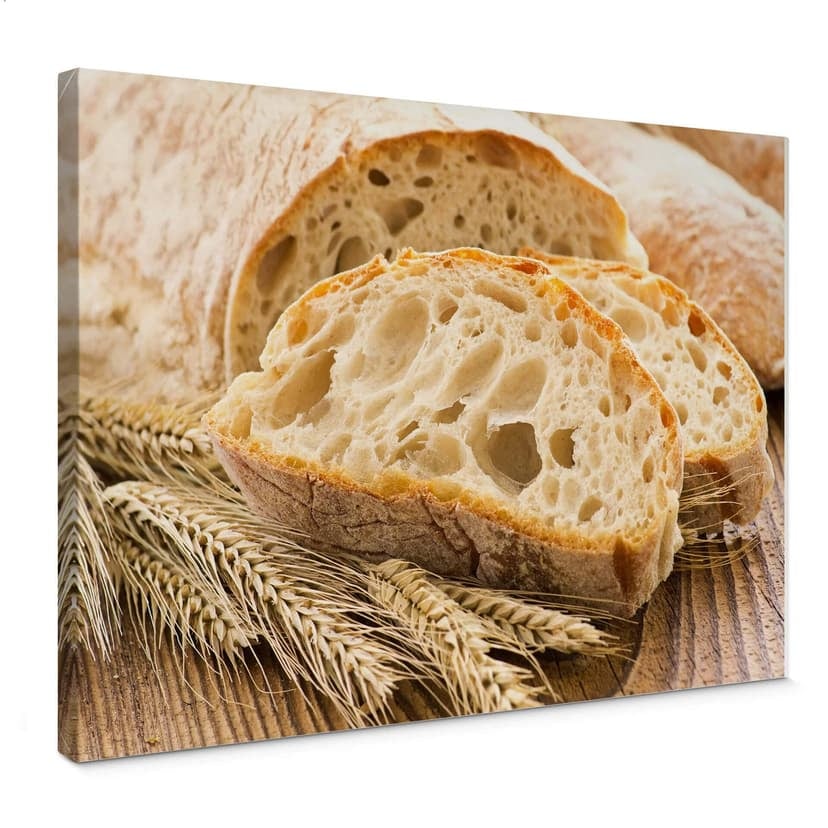 Stampa su tela - Ciabatta appena sfornata