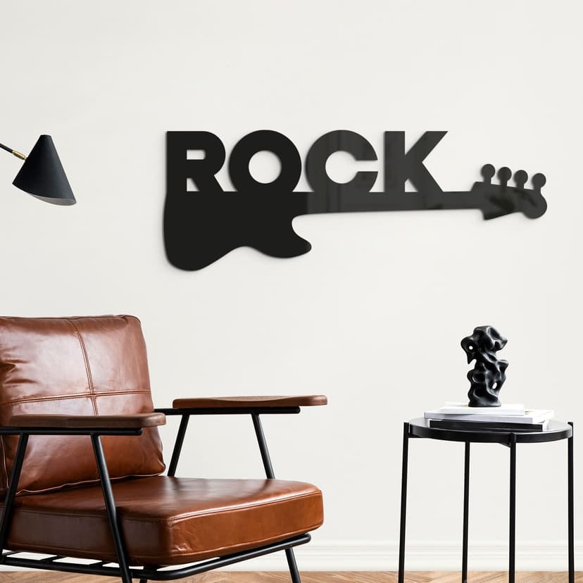 Decoro in acrilico Chitarra