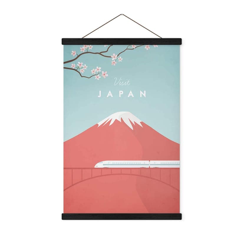 Poster tessile Rivers - Japan