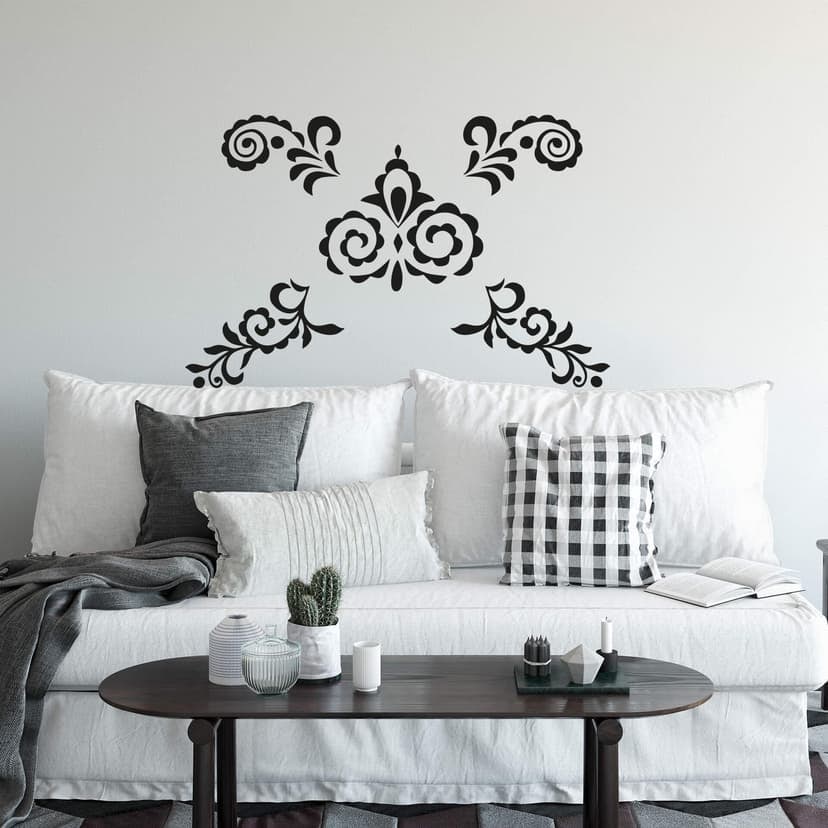 Adesivo murale - Ornamento 1
