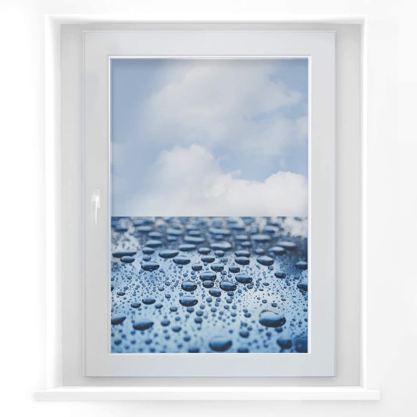 Adesivo per finestra - Gocce d'acqua