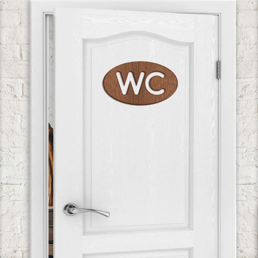Decori in legno - WC
