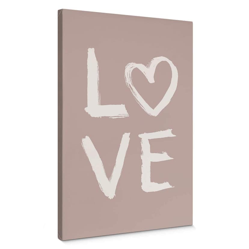 Stampa su tela Eleonora - Love