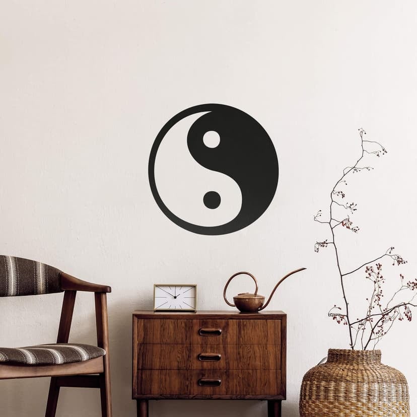 Adesivo murale - Yin Yang 1