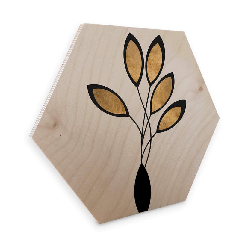 Esagoni in legno Kubistika - Cinco
