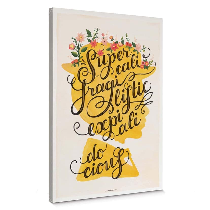 Stampa su tela Tohmé - Mary Poppins