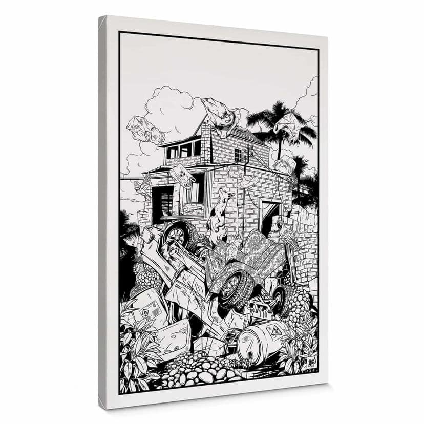 Stampa su tela Drawstore - Pickup