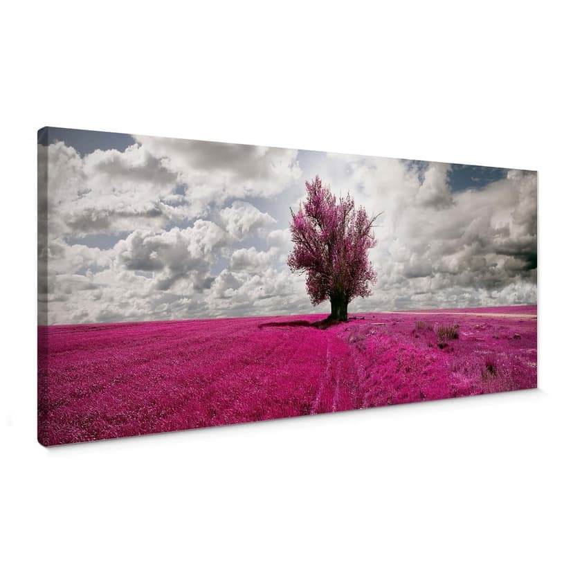 Stampa su tela - The Lonely Tree - Panorama