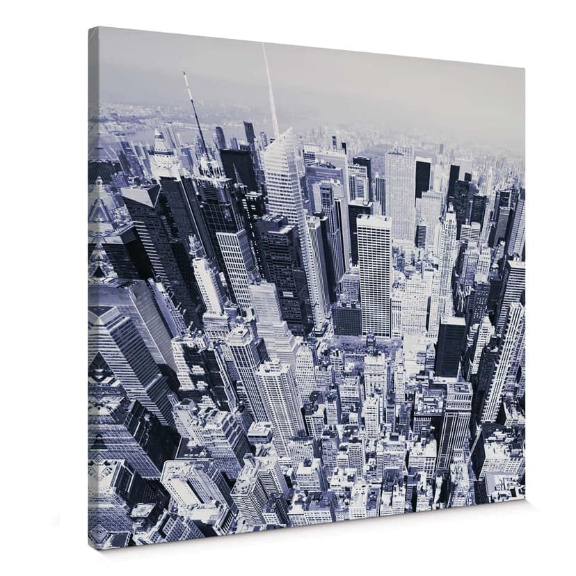 Stampa su tela - Manhattan - foto dall’alto