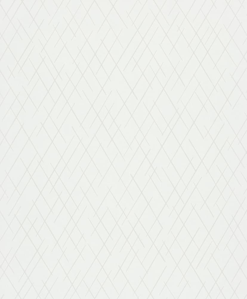 carta da parati grafica, rivestimento murale in tessuto non tessuto Novamur Kylie bianco