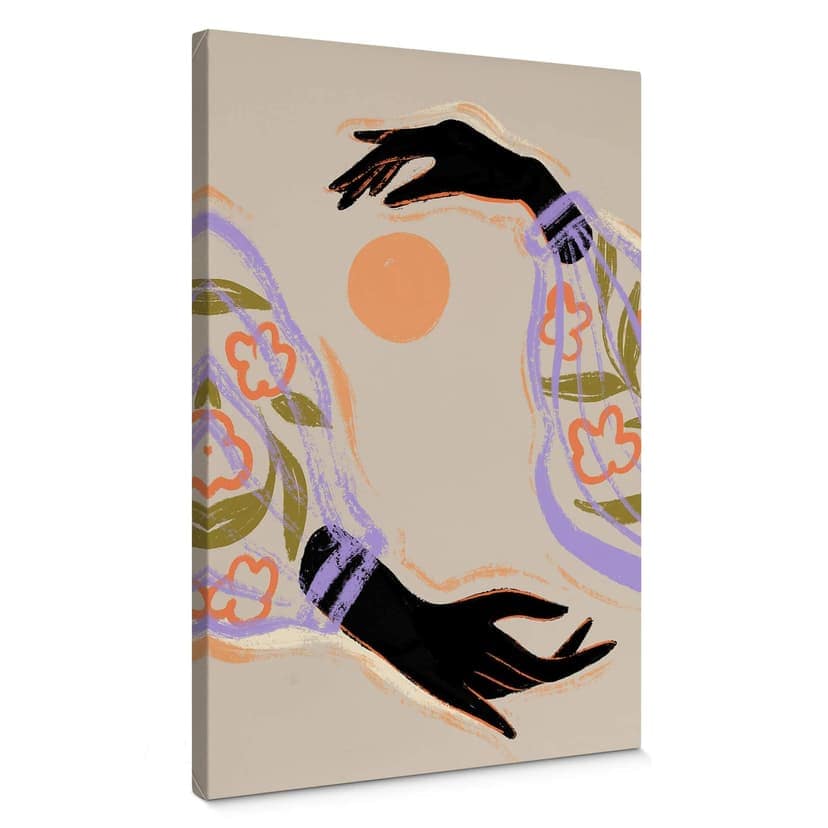 Stampa su tela Arty Guava - Hugging the Sun