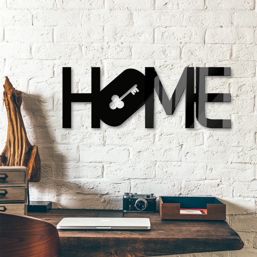 Scritta in acrilico - Home