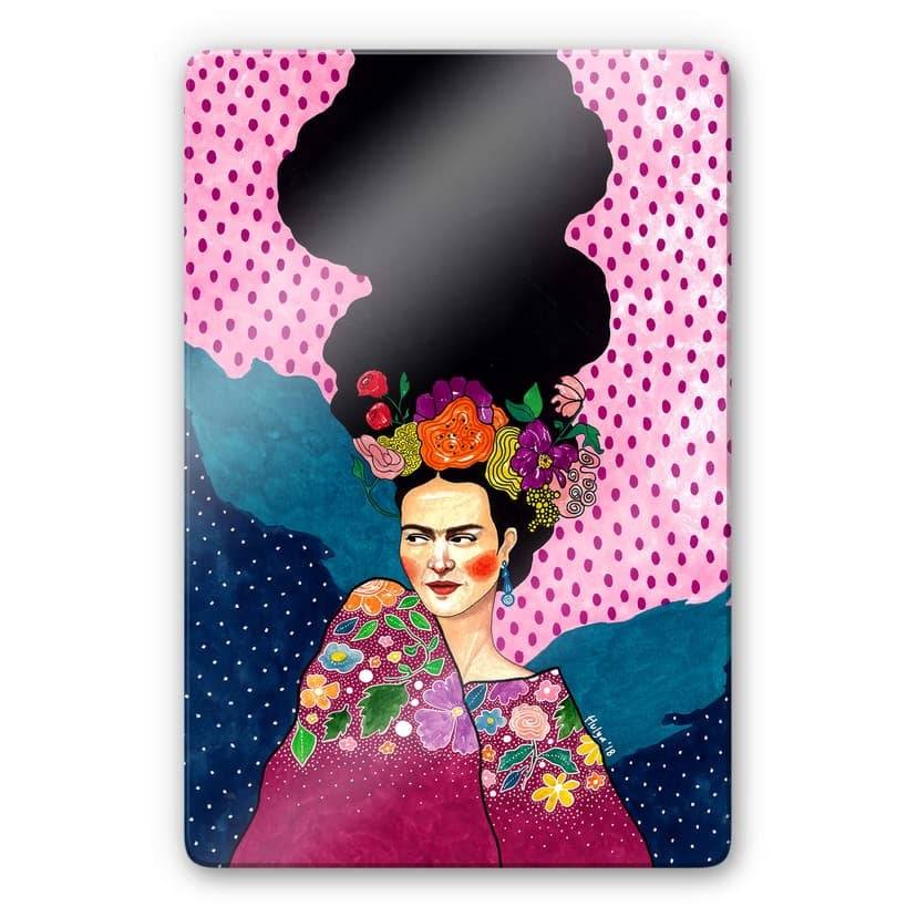 Stampa su vetro Hülya - Frida
