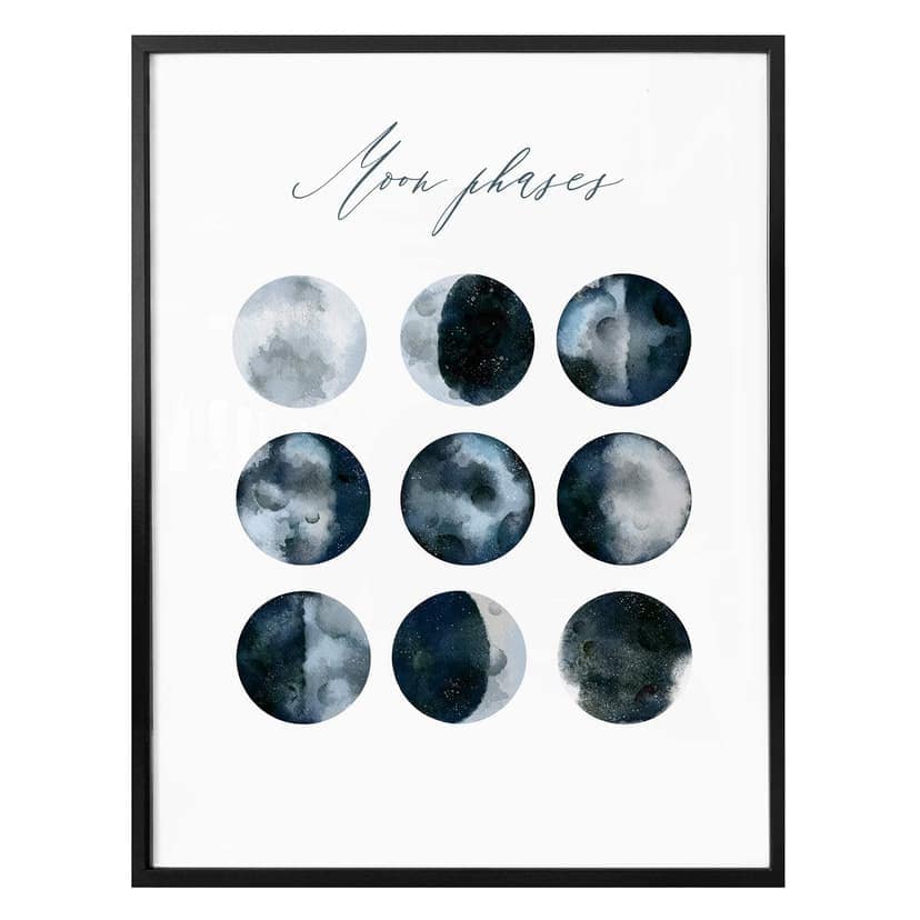 Poster - Fasi lunari