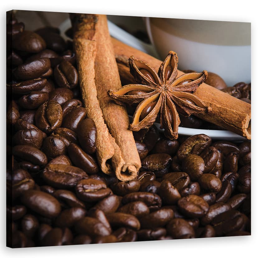Stampe su tela, Anya Star e caffè