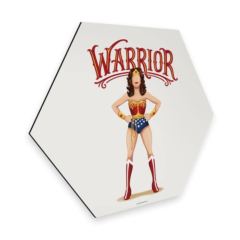 Esagoni Alu-dibond Tohmé - Wonderwoman
