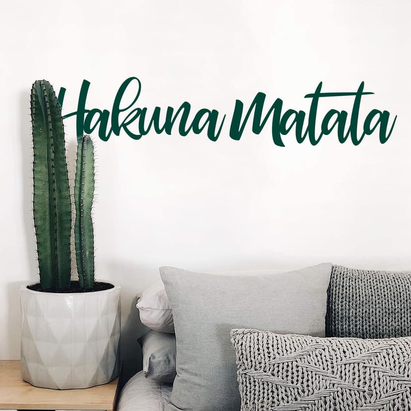 Adesivo murale - Hakuna Matata 06