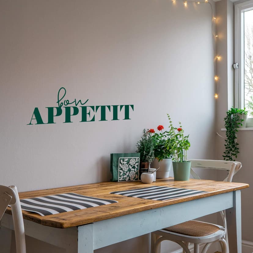 Adesivo murale - Bon Appetit